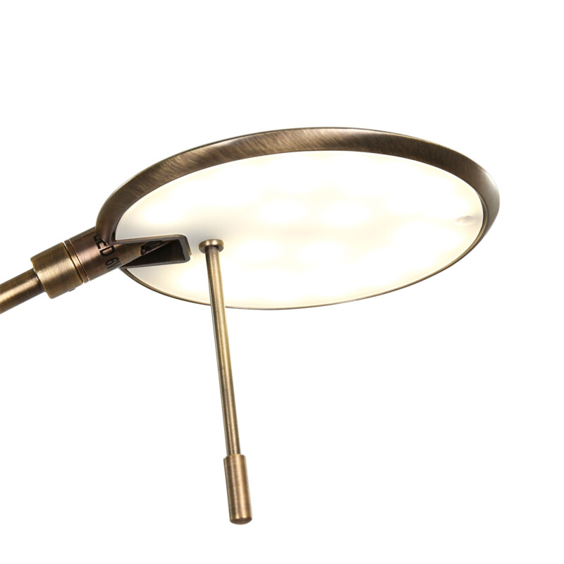 Lámpara LED de pie bronce Steinhauer Zenith - Imagen 5