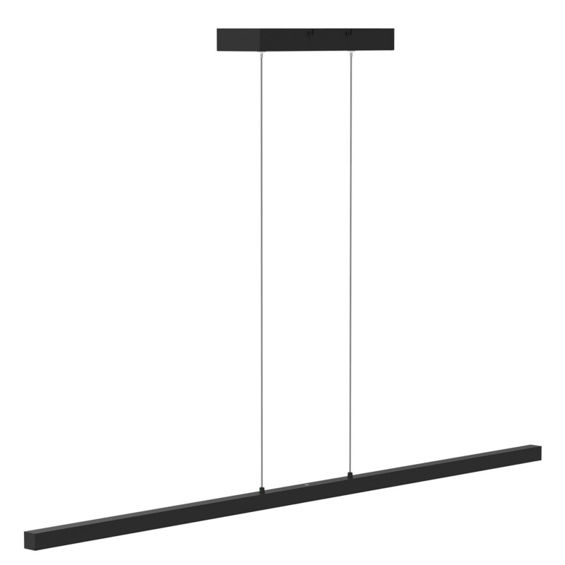 Lámpara colgante moderna de metal negro Mexlite Danske - Imagen 2