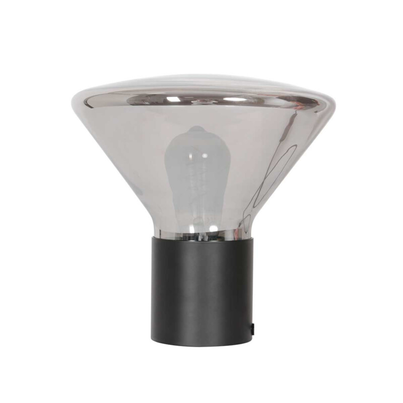 Lámpara de mesa moderna de metal negro Steinhauer Ambiance - Imagen 10