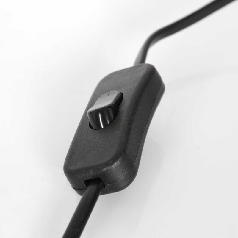 Lámpara de mesa moderna de metal negro Steinhauer Ambiance - Imagen 11