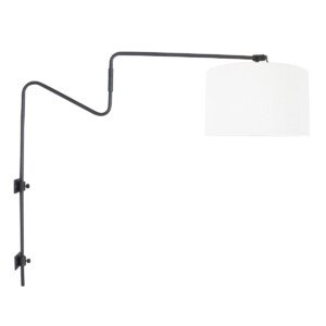 lampara-pared-ajustable-blanca-steinhauer-linstrøm-blanco-y-negro-3719zw