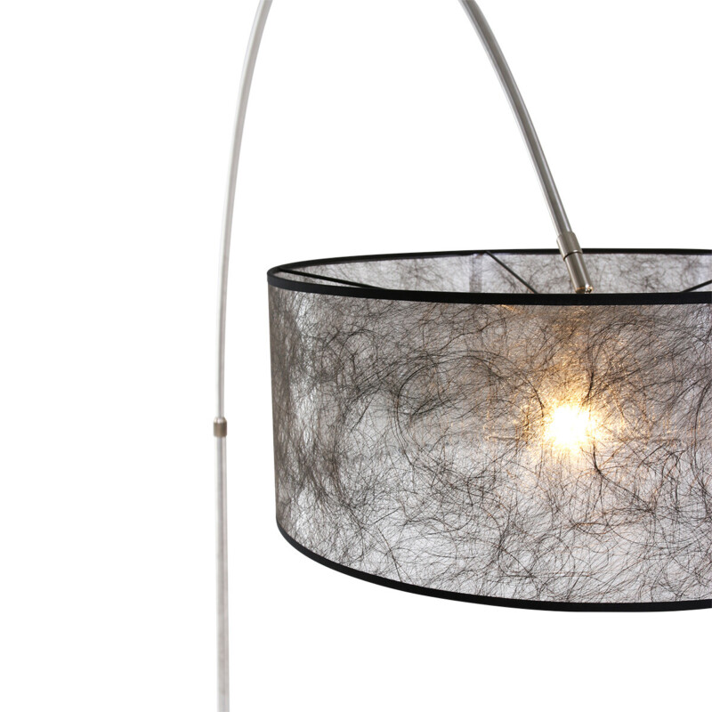 Lámpara de pie de metal moderna de acero Steinhauer Sparkled Light - Imagen 15