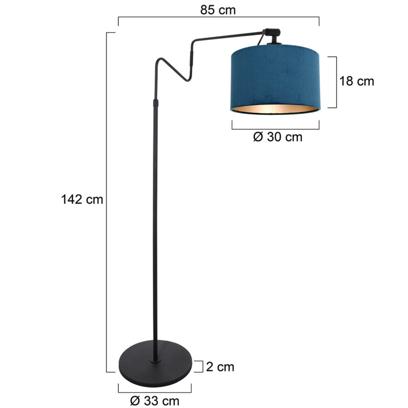 lampara-pie-pantalla-azul-steinhauer-linstrom-azul-y-negro-3736zw-6