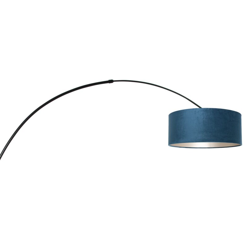 lampara-pie-pantalla-azul-steinhauer-sparkled-light-acero-8242zw-15