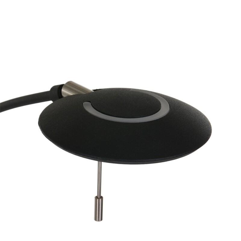 Lámpara pie regulable negra Steinhauer Zenith led blanco y negro - Imagen 16