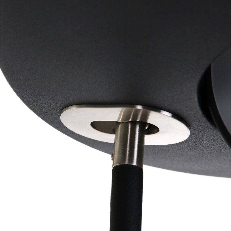 Lámpara pie regulable negra Steinhauer Zenith led blanco y negro - Imagen 17