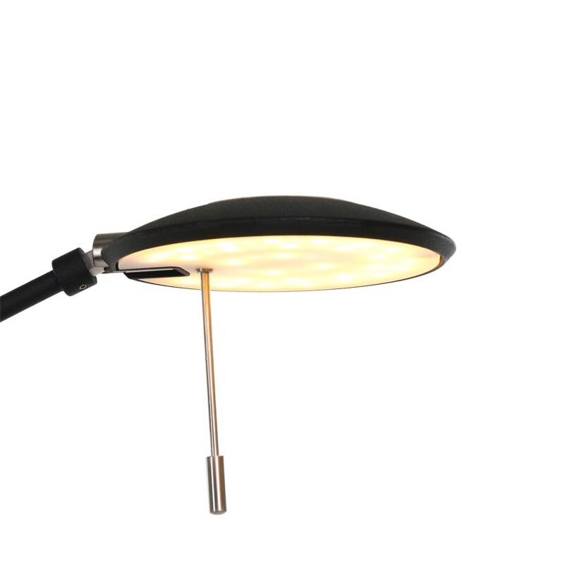 Lámpara pie regulable negra Steinhauer Zenith led blanco y negro - Imagen 19