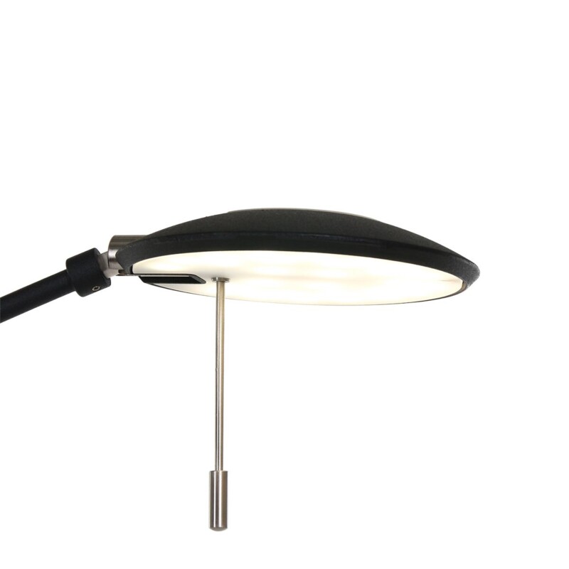 Lámpara pie regulable negra Steinhauer Zenith led blanco y negro - Imagen 20