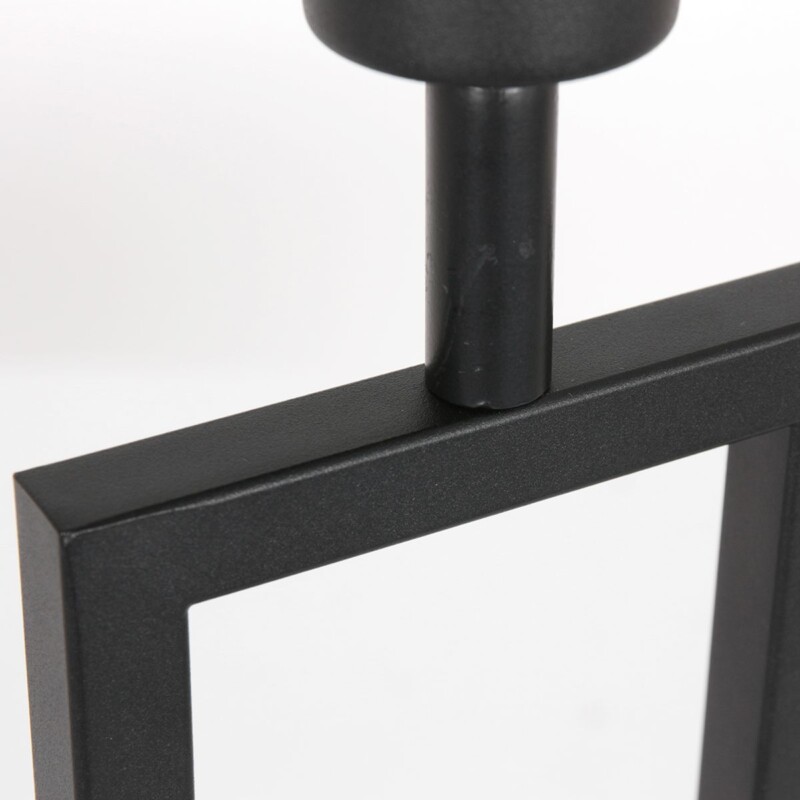 Lámpara rectangular con pantalla plateada Steinhauer Stang - Imagen 11