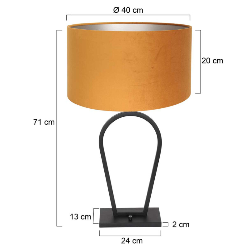 lampara-sobremesa-pantalla-dorada-steinhauer-stang-negro-3506zw-8