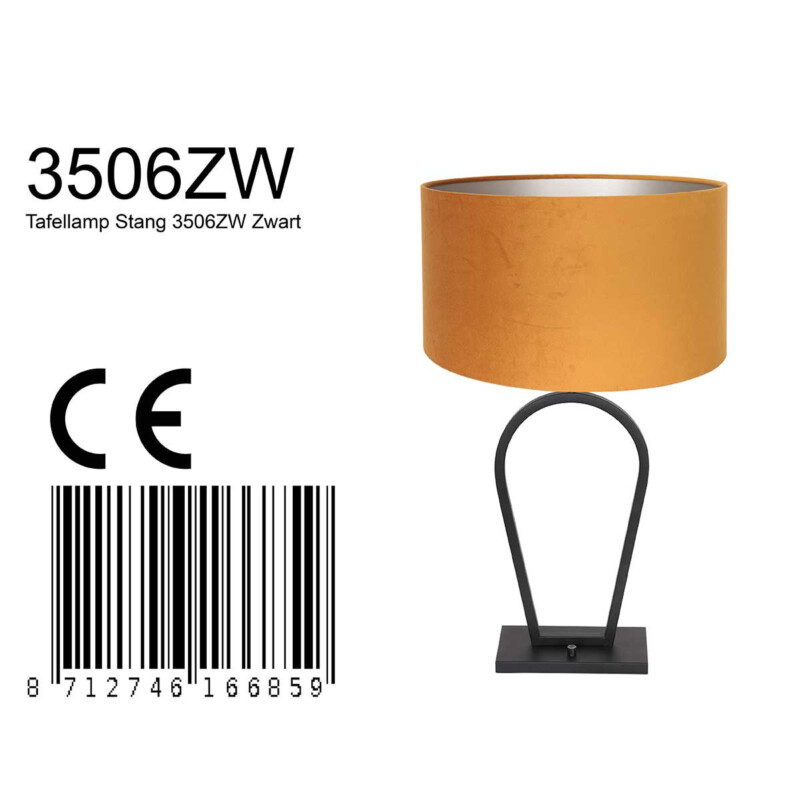 lampara-sobremesa-pantalla-dorada-steinhauer-stang-negro-3506zw-9