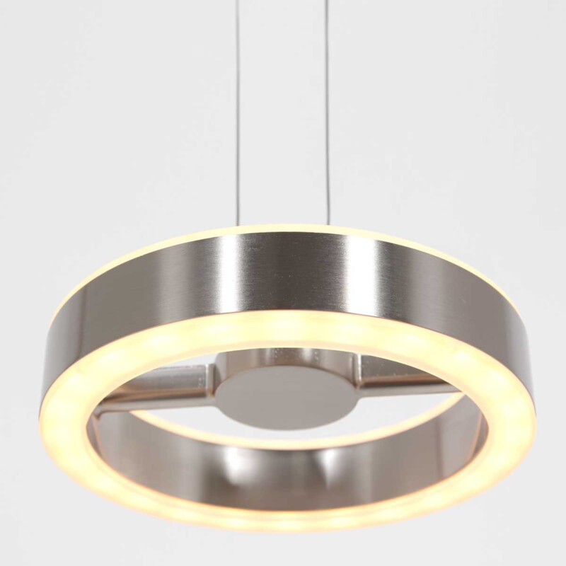 Lámpara techo 3 luces Steinhauer Piola acero y transparente - Imagen 3