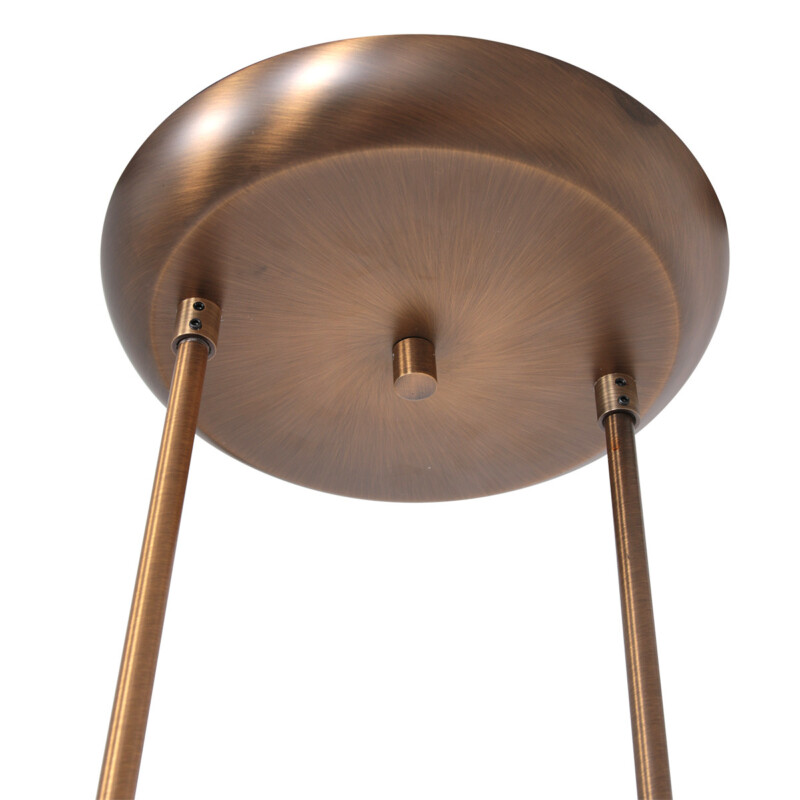 Lámparas colgantes clásicas de vidrio y metal bronce Steinhauer Sovereign classic - Imagen 14