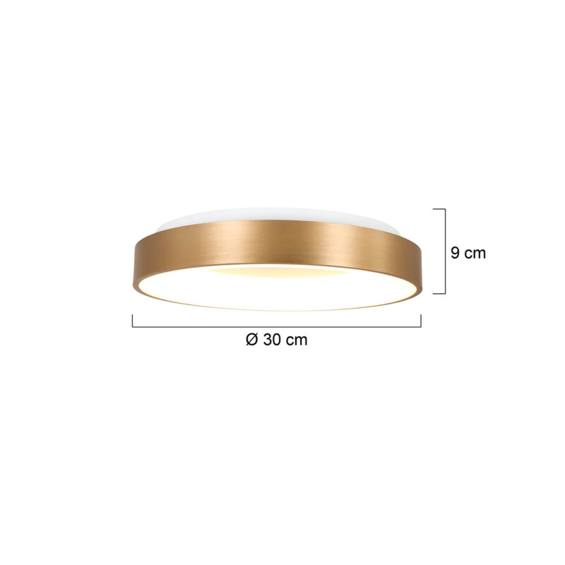 moderna-lampara-techo-anillos-steinhauer-ringlede-dorado-y-blanco-3086go-6