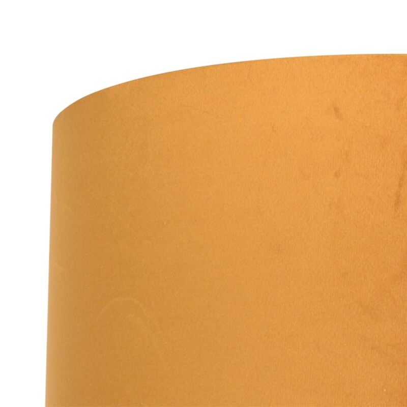 pantalla-amarillo-ocre-de-terciopelo-30cm-steinhauer-prestige-chic-ocre-k7396ks-4