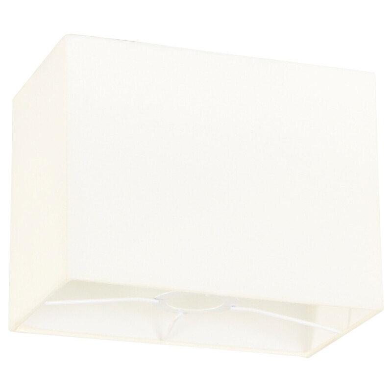 Pantalla de lámpara blanca de tela moderna Mexlite - Imagen 2