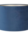 pantalla-de-lampara-azul-moderna-con-plateado-light-and-living-velours-2230047