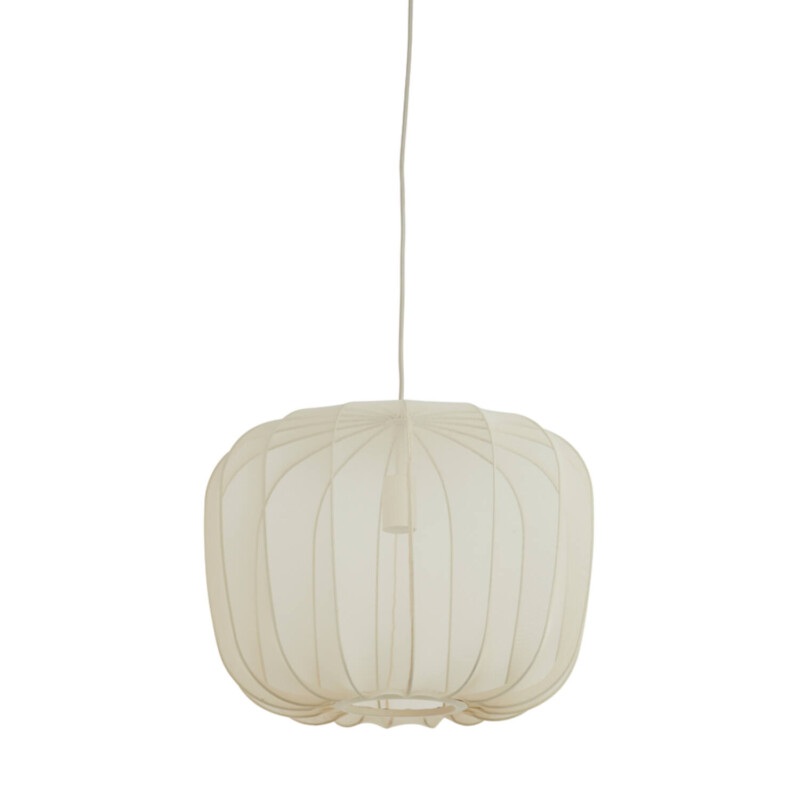 Pantalla de lámpara de malla blanca moderna Light and Living Plumeria - Imagen 2