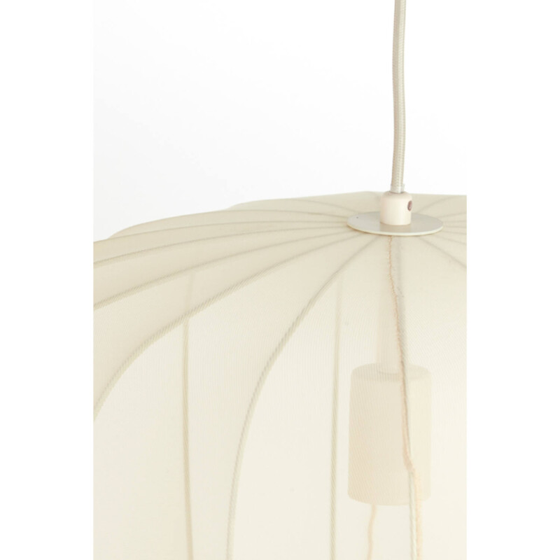 Pantalla de lámpara de malla blanca moderna Light and Living Plumeria - Imagen 4