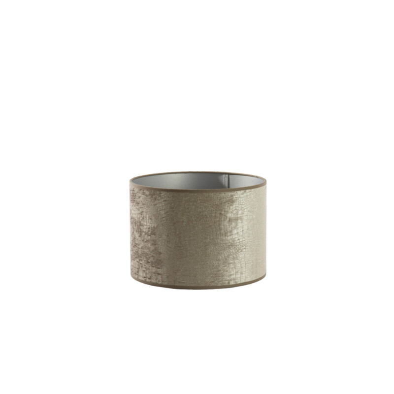 Pantalla de lámpara gris con textura de cocodrilo Light and Living Chelsea - Imagen 2