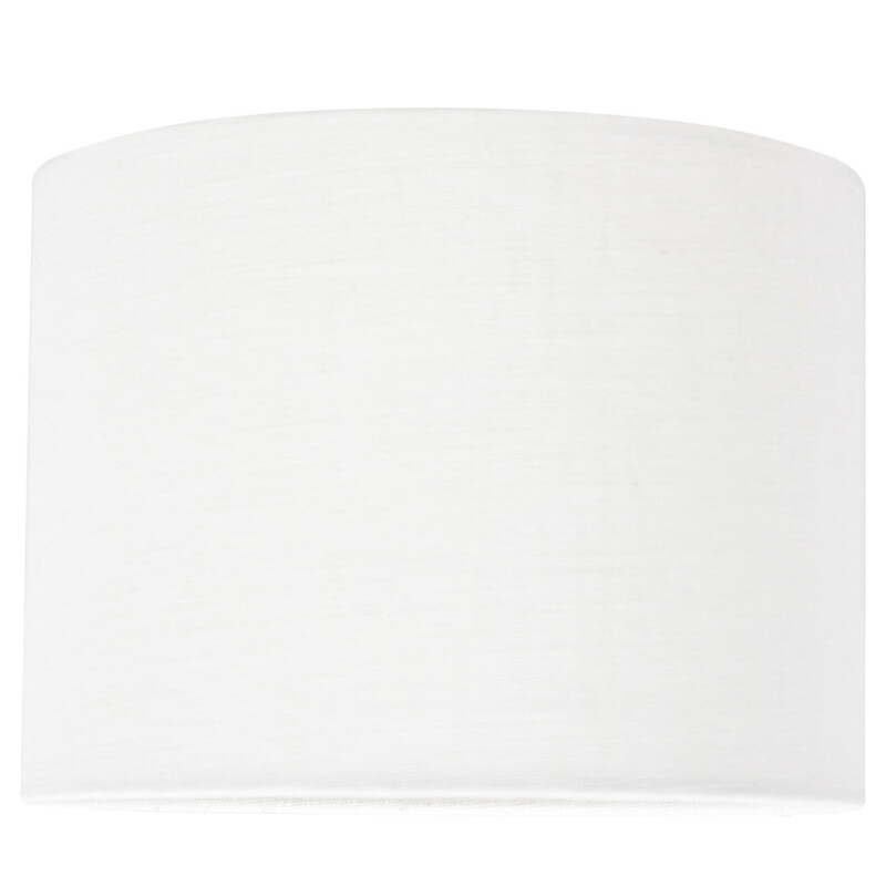 Pantalla de lámpara de terciopelo blanco moderna Steinhauer - Imagen 3