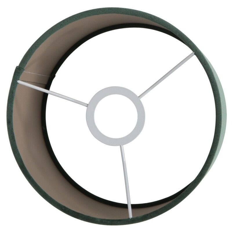 Pantalla de lámpara de terciopelo verde moderna Steinhauer - Imagen 5