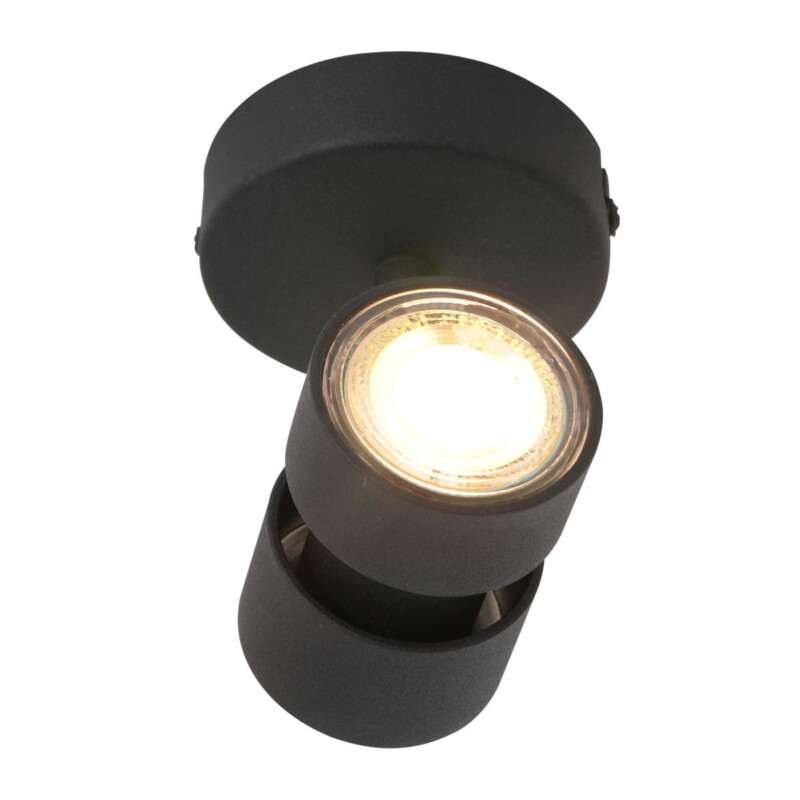 Plafón diseño LED Steinhauer Natasja led negro - Imagen 10