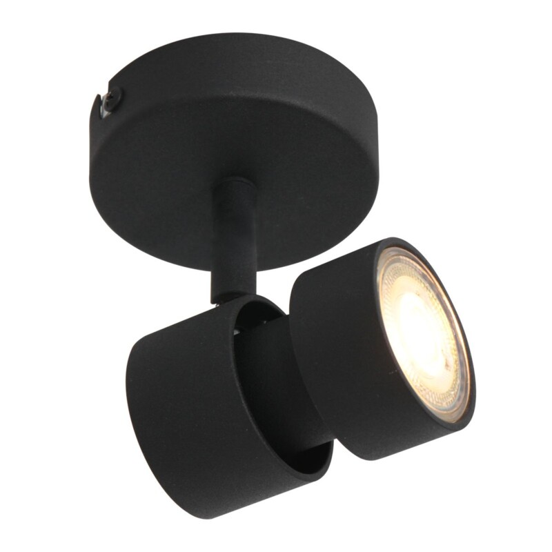 Plafón diseño LED Steinhauer Natasja led negro - Imagen 11