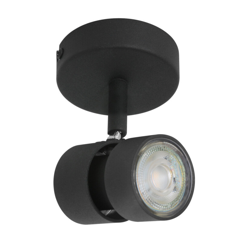 Plafón diseño LED Steinhauer Natasja led negro - Imagen 2