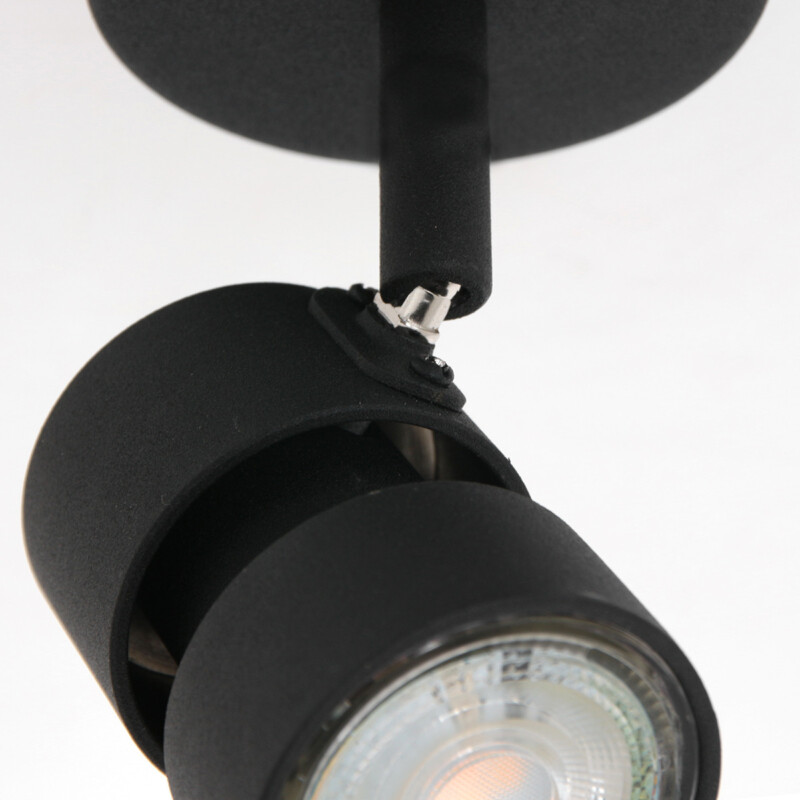 Plafón diseño LED Steinhauer Natasja led negro - Imagen 5