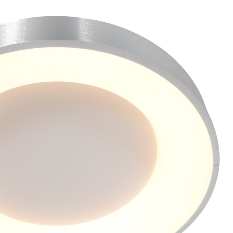 Plafón LED circular Steinhauer Ringlede plateado - Imagen 7