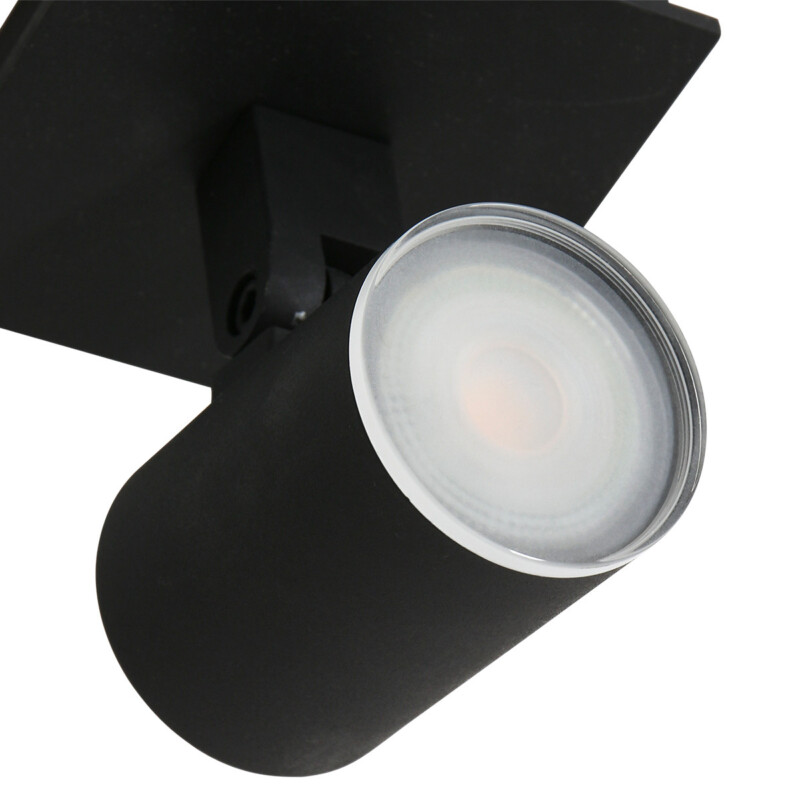 Foco moderno de metal negro Steinhauer Points noirs - Imagen 5