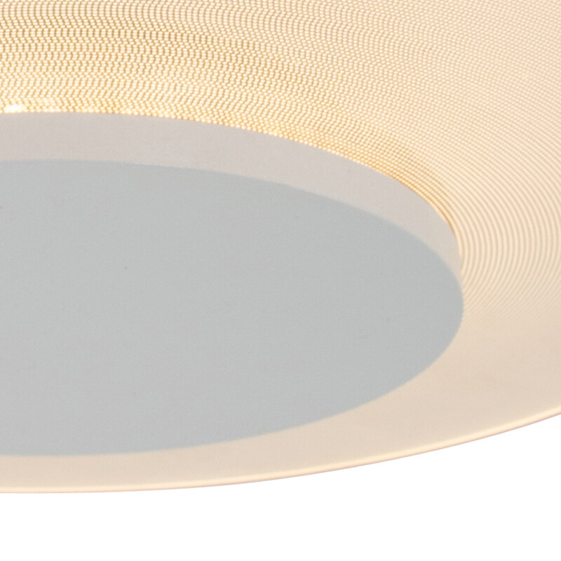 Plafón redondo de vidrio de Steinhauer Lido, 28 cm - Imagen 6