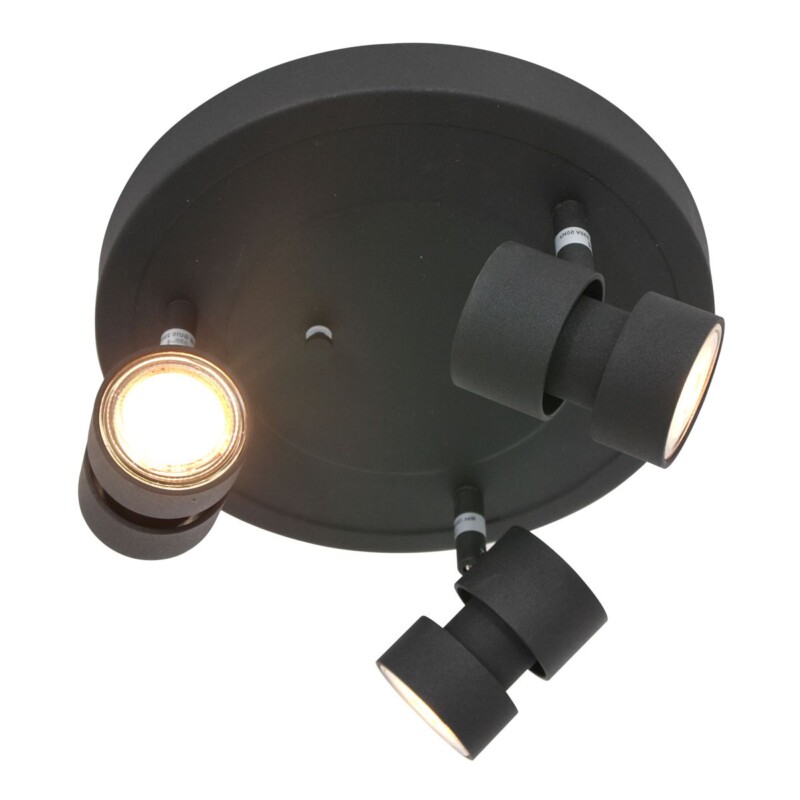 Plafón redondo LED de tres luces Steinhauer Natasja - Imagen 11