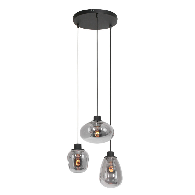tres-lampara-techo-steinhauer-reflexion-vidrio-ahumado-y-negro-3079zw-11