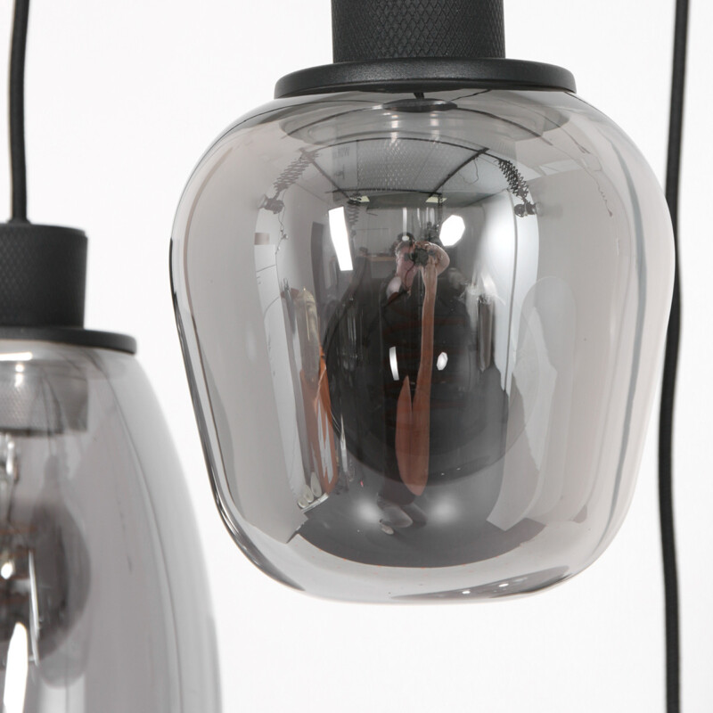 tres-lampara-techo-steinhauer-reflexion-vidrio-ahumado-y-negro-3079zw-13