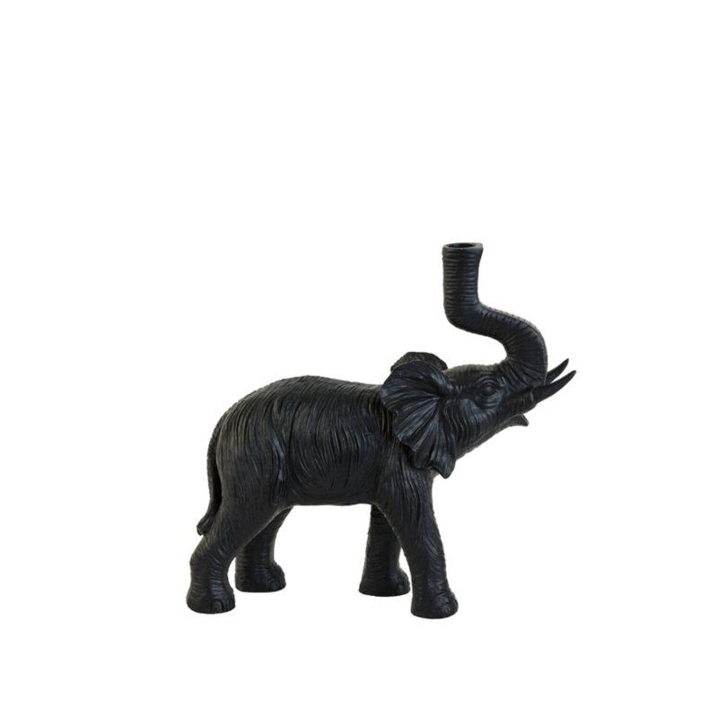 Lámpara de mesa negra elefante Light & Living Elephant