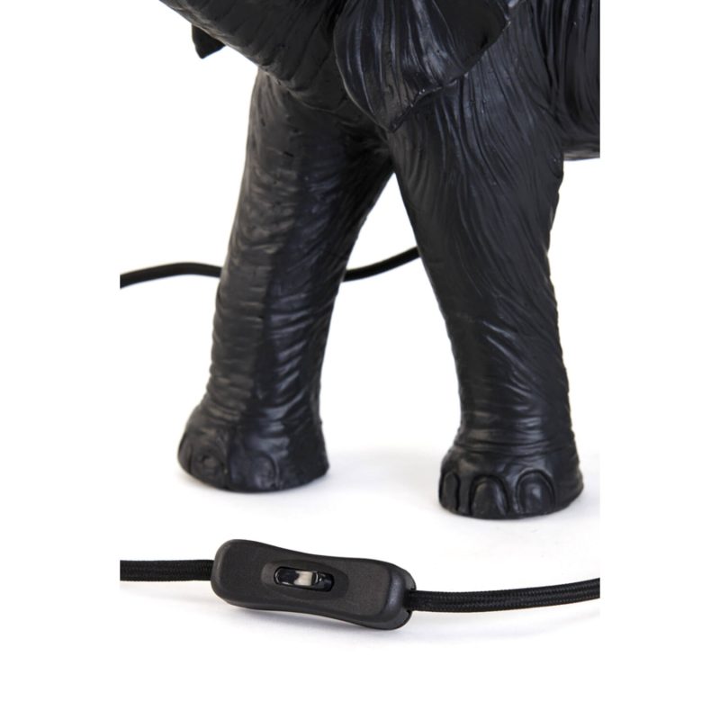 Lámpara de mesa negra elefante Light & Living Elephant - Imagen 6