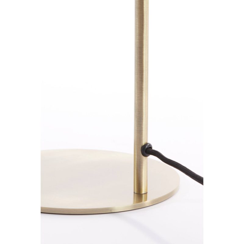 Lámpara de mesa dorada con vidrio Light & Living Solna - Imagen 5