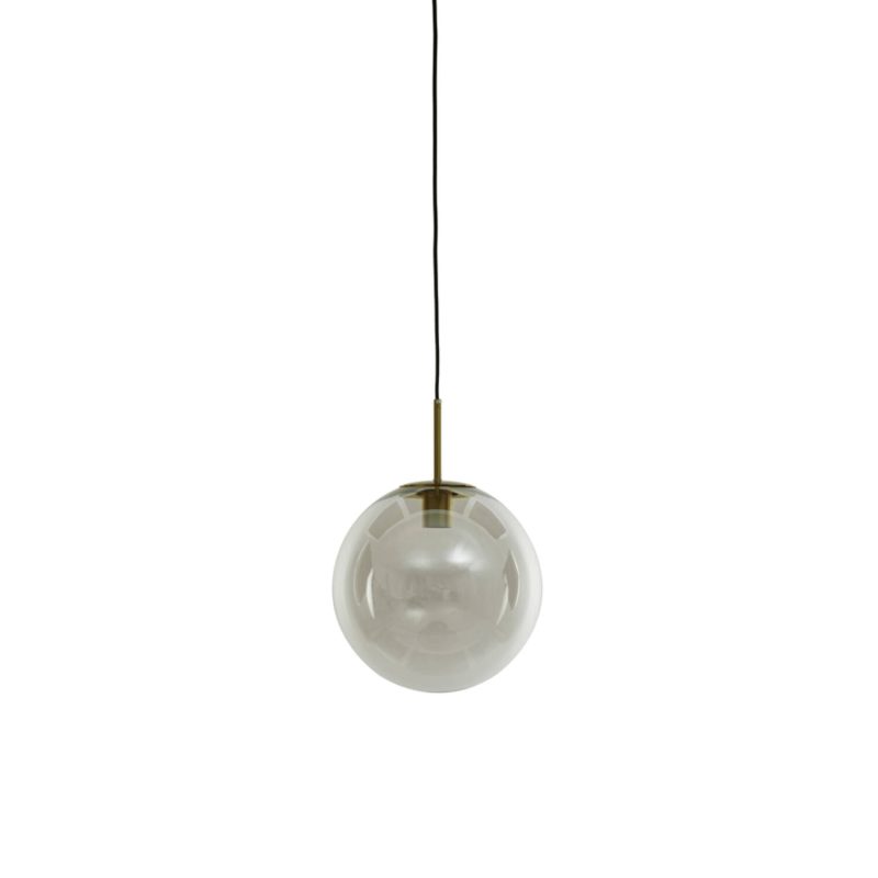 Lámpara colgante con bola de vidrio Light & Living Medina