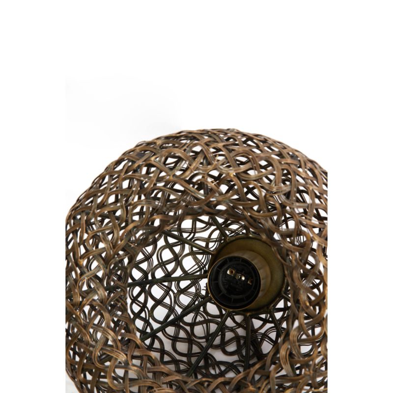 Lámpara colgante oriental de metal bronce Light & Living Finou - Imagen 6