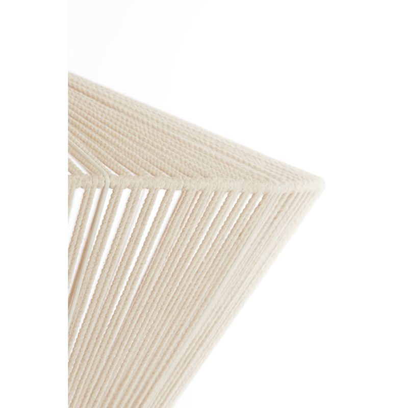 Lámpara colgante moderna de ratán claro Light & Living Felida - Imagen 5