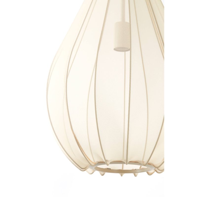 Lámpara colgante transparente color arena Light & Living Itela - Imagen 5
