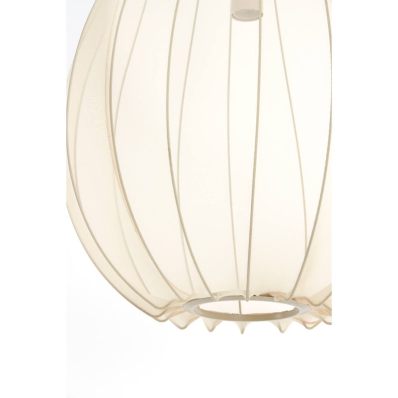 Lámpara colgante transparente color arena Light & Living Itela - Imagen 5
