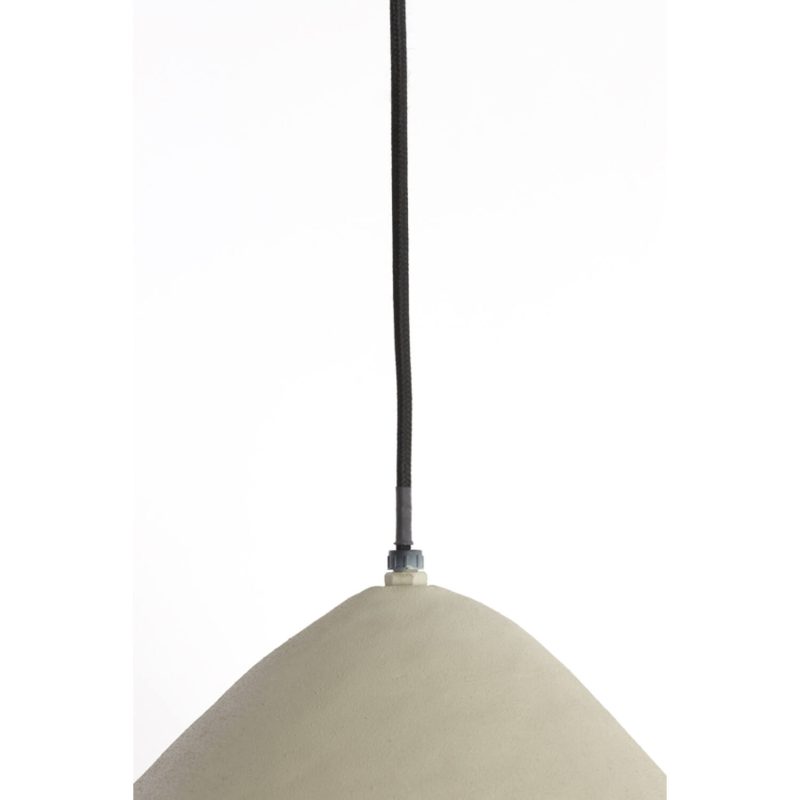 Lámpara colgante simplista gris claro Light & Living Elimo - Imagen 5