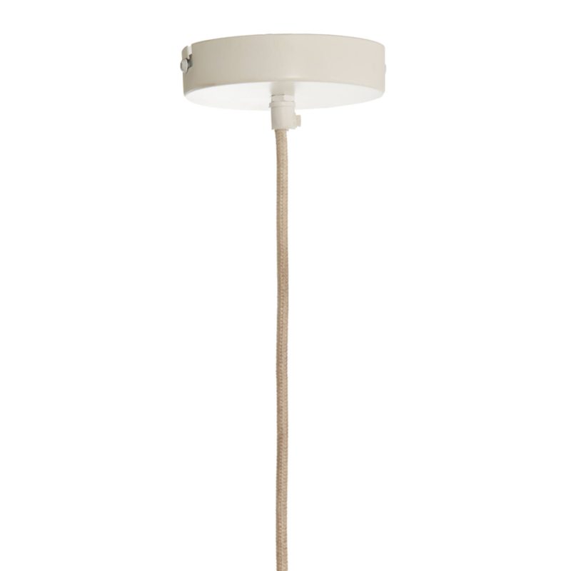 Lámpara colgante blanca crema Light & Living Zubedo - Imagen 4