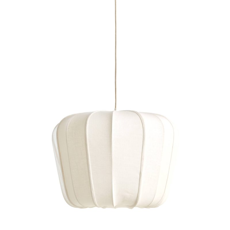 Lámpara colgante de color crema Light & Living Zubedo