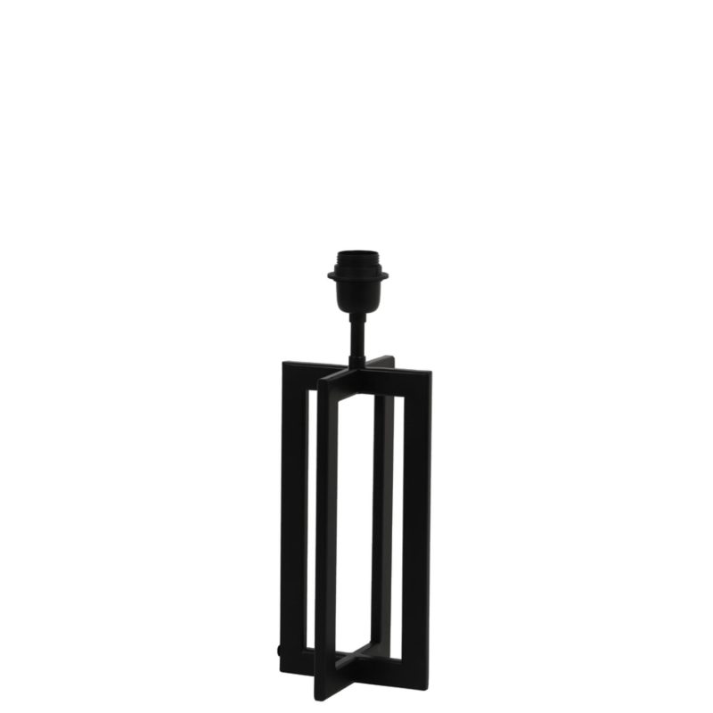 Base de lámpara 15x15x35 cm MACE negro mate Light & Living Mace