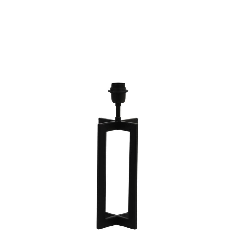 Base de lámpara 15x15x35 cm MACE negro mate Light & Living Mace - Imagen 2