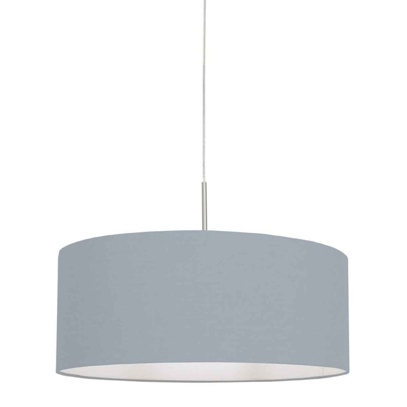 lámpara-colgante-con-capucha-azul-steinhauer-sparkled-light-3993st